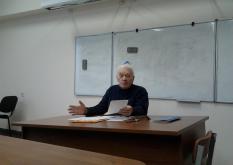 Открытая лекция Б. Ф. Егорова 